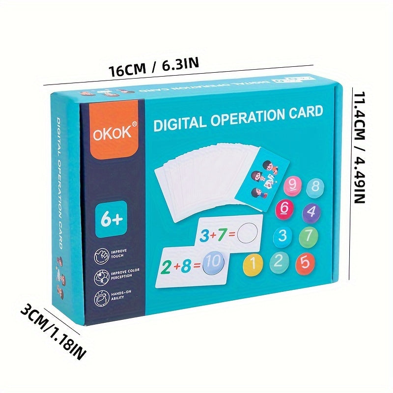 Math Educational Toys for Kids Addition Subtraction Within 10