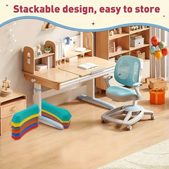 6pcs Pedal Stone Set Non slip Balance Block Fitness Equipment