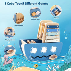 5 in 1 Ocean Adventure Playset for Kids - Ideal Gift for Halloween