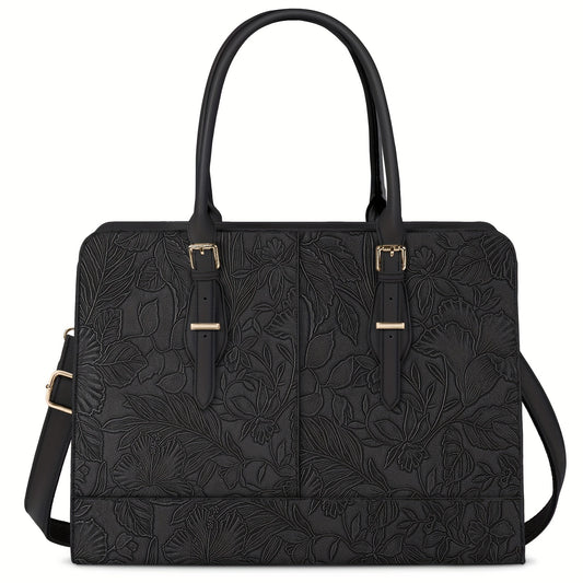 Waterproof PU Leather Laptop Work Bag for Women