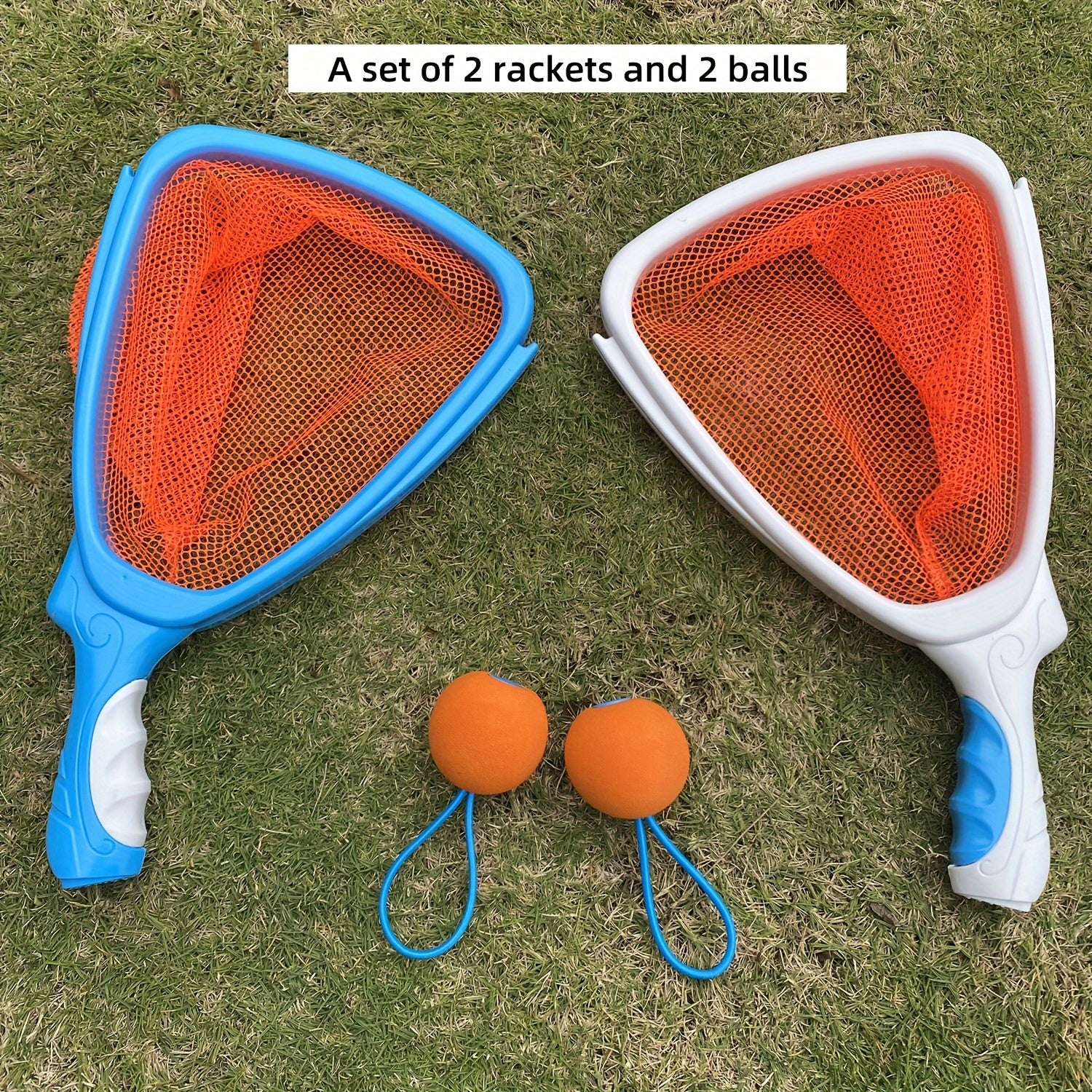 Kids Catch and Toss Ball Game Set - Outdoor Lawn Sports Playset for Children