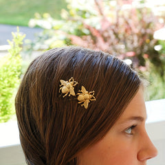 Bohemian Insect Hair Clips Set - Fashionable Hair Accessories