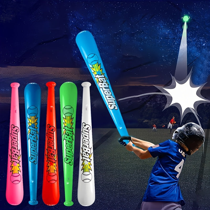 6pcs PVC Inflatable Baseball Sticks for Indoor and Outdoor Sports