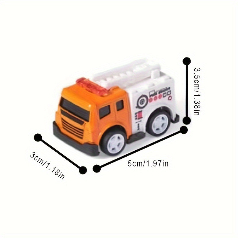 INS Style Mini Alloy Car Toy - Gift for Kids - Back Force Car Ornament