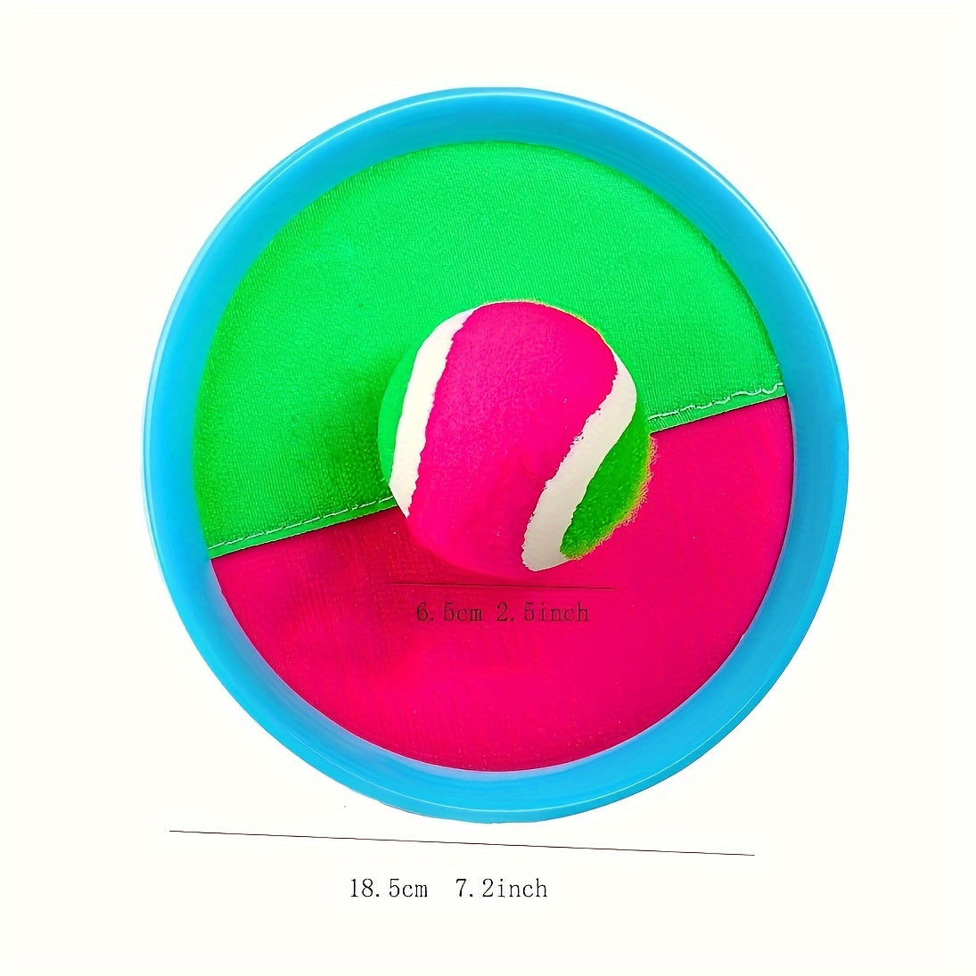 Beach Catch Ball Set with 2 Paddles and 1 Ball