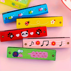 16 Hole Harmonica Toy Instrument for Kids, Musical Toy for 3-6 Years