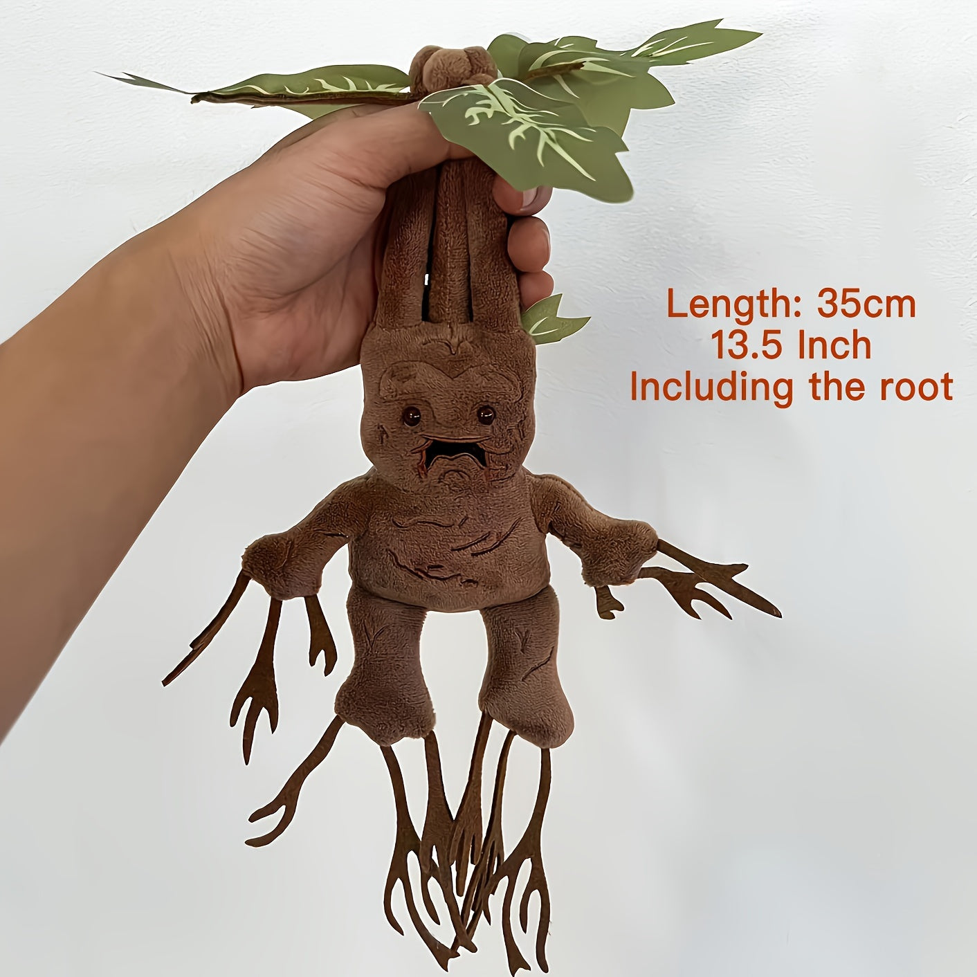 Magical Mandrake Plushie 11 Inch Soft Dwarf Monster Toy