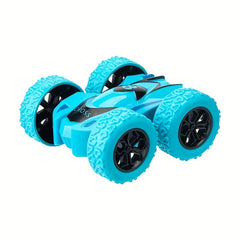 Inertia Stunt Toy Cars 4 Pack Dual Sided Flipping Vehicles