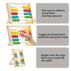 Foldable Arithmetic Learning Stand for Home Schooling & Travel