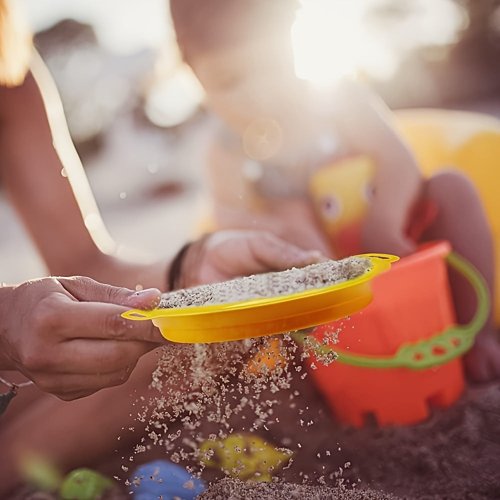 4pcs Beach Sand Sifters Shark Tooth for Treasure Exploration
