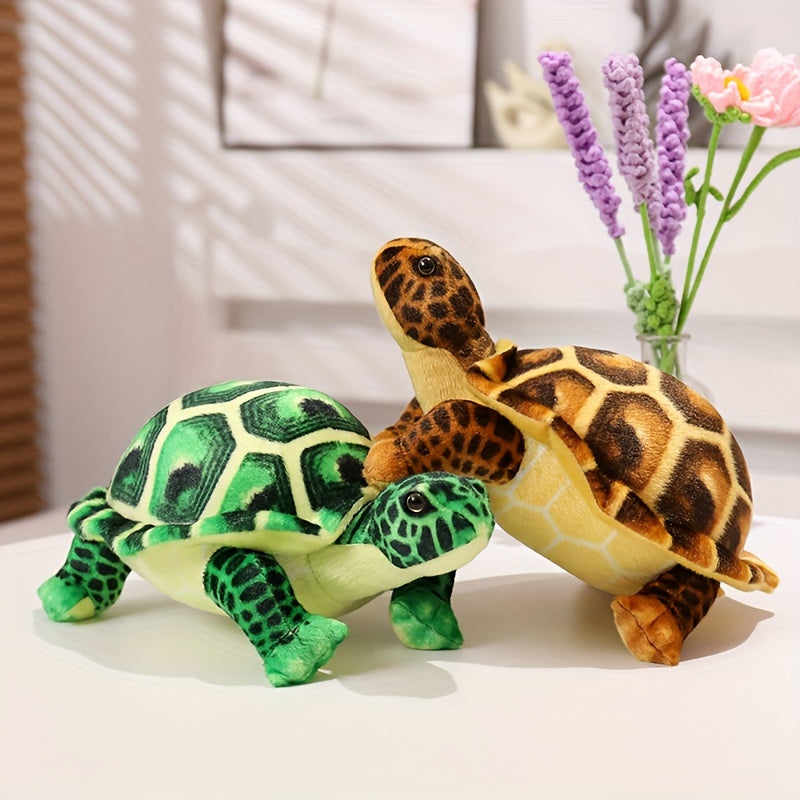 11'' Sea Turtle Plush Toy Lifelike Stuffed Animal Doll Birthday Gift