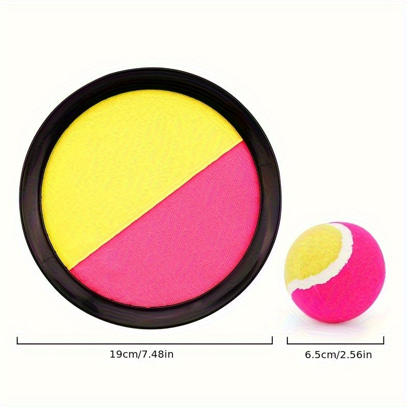 Sticky Ball Plate Ball Racket Palm Sticky Slap Throwing Ball Kindergarten Fun