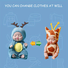 6pcs Baby Dolls Pajama Fairy Toy 10 Animal Princess Doll Gift