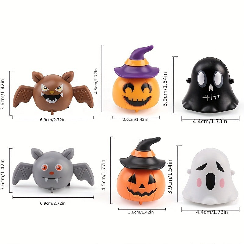 Halloween Bumper Cars Spooky Monster Toys for Kids Plastic