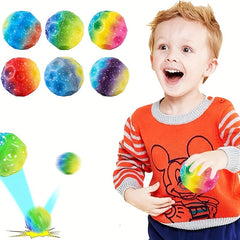 High Bounce Space Ball Hand eye Coordination Training