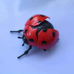 Wind Up Ladybug Moving Wings Insect Playmate Ideal Birthday Present