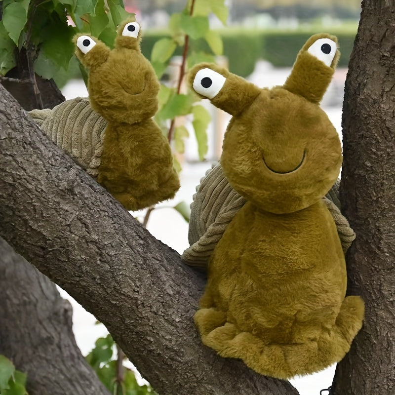 Cute Snail Plush Toy 27 Soft Doll for Halloween & Christmas