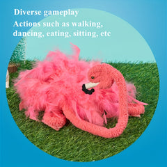 Fast Arrival Flamingo Pull String Doll Creative & Funny Craft Toy