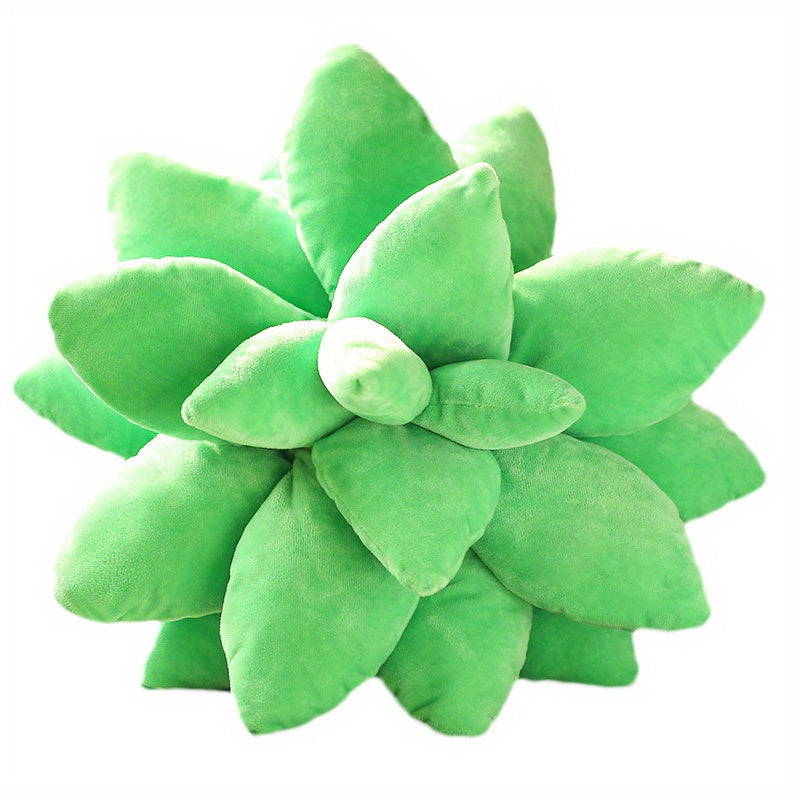 Succulent Plant Throw Pillow Plush Toy for Home Decoration