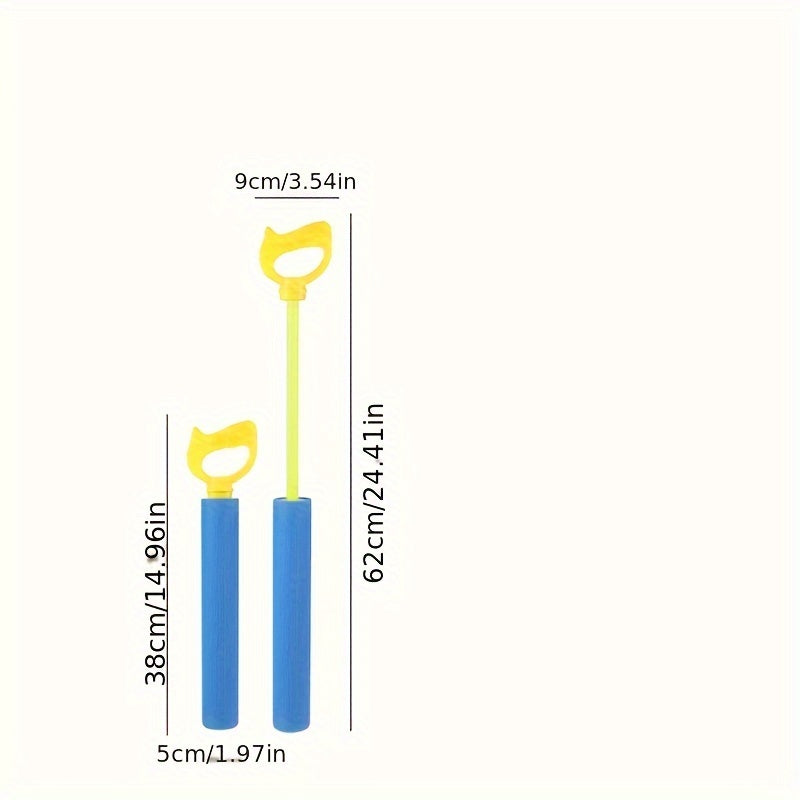4 Pack Long Range Rubber Water Shooters for Kids - Summer Pool Toys