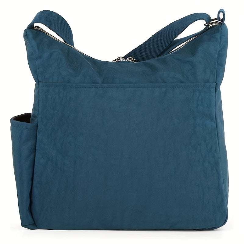 Waterproof Anti Theft Crossbody Bag Durable Nylon Satchel for Men & Women