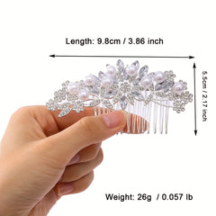 Romantic Flower Hair Comb Girls Party Wedding Supplies
