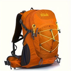 Large Capacity Hiking Backpack for Men and Women with Water-Repellent Nylon
