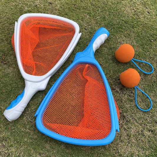 Kids Catch and Toss Ball Game Set - Outdoor Lawn Sports Playset for Children