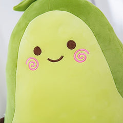 Avocado Plush Toy Stuffed Animal Pillow Soft Polyester Blend Gift for Youngsters