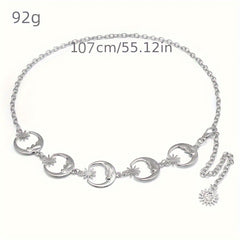 Vintage Style Moon Waist Chain Belt