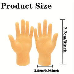 30pcs Realistic Finger Puppets for Performance, Prank, Party Favor