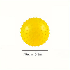 Spiky Massage Beach Ball, Stretchy Fun Favor, Christmas Gift in Random