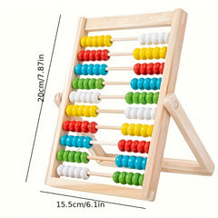 Colorful Bead Arithmetic Abacus for Math Learning
