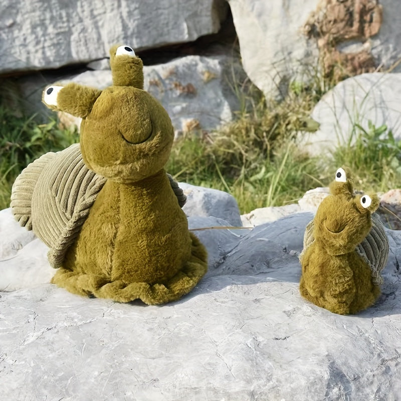 Cute Snail Plush Toy 27 Soft Doll for Halloween & Christmas