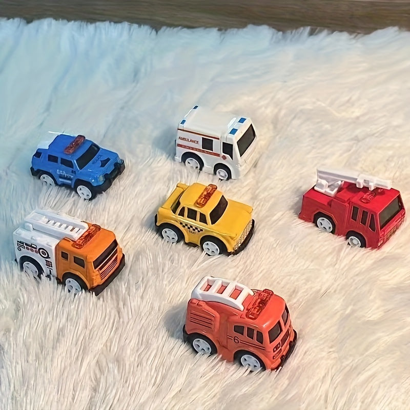 INS Style Mini Alloy Car Toy - Gift for Kids - Back Force Car Ornament