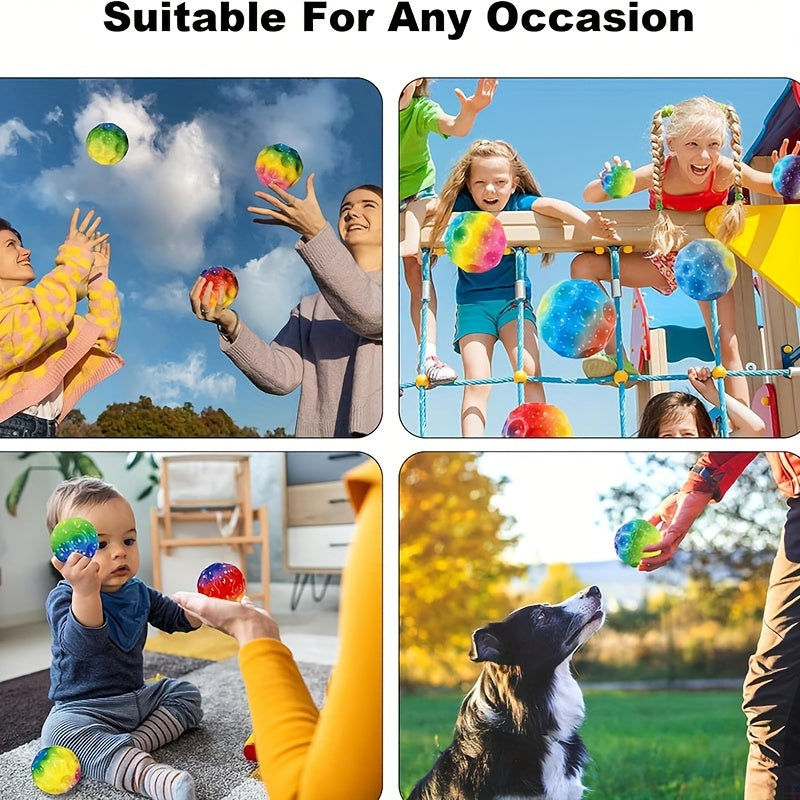 High Bounce Space Ball Hand eye Coordination Training