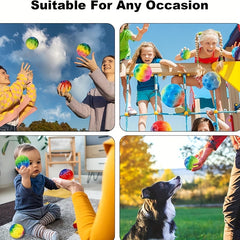 High Bounce Space Ball Hand eye Coordination Training