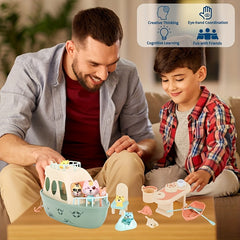 Pet Cat Toys Kitten Toy Playset Cat Toy Boat Pirate Party Favor