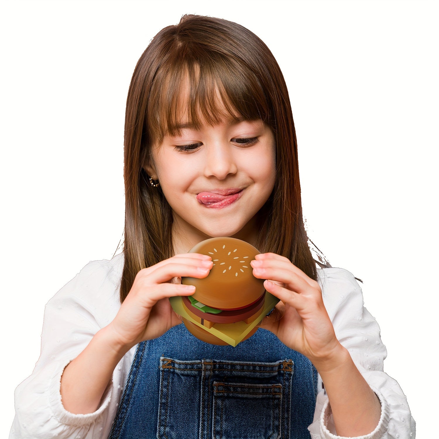 Wooden Game Food Set 58pcs Sliced And Stacked Sandwich Counter Play