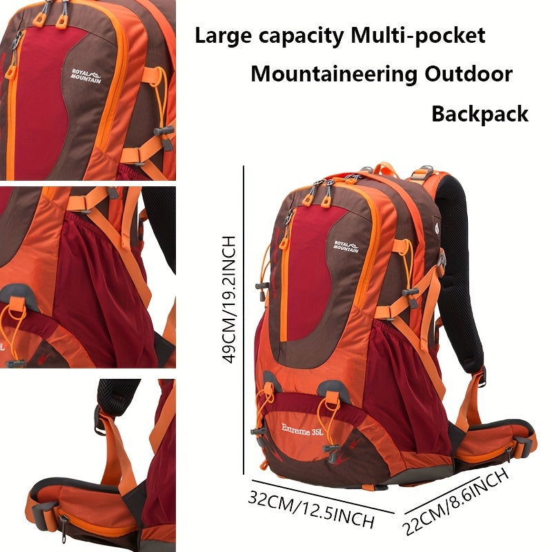 Men's Outdoor Large Capacity Hiking Backpack Waterproof