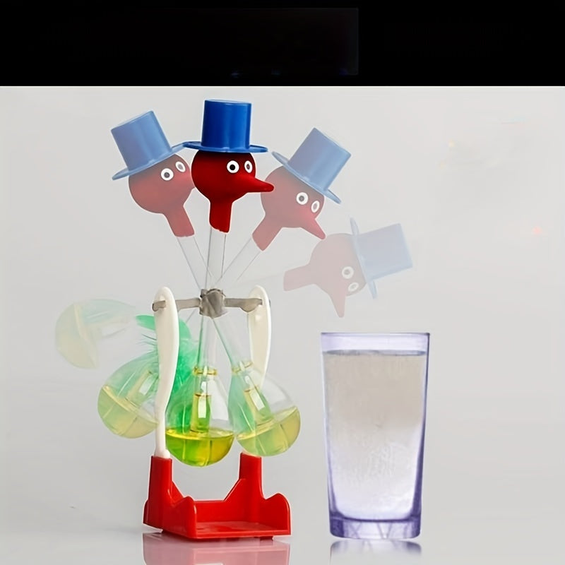 Magic Drinking Bird Perpetual Motion Toy Multicolor