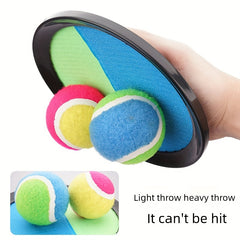 Sticky Ball Plate Ball Racket Palm Sticky Slap Throwing Ball Kindergarten Fun