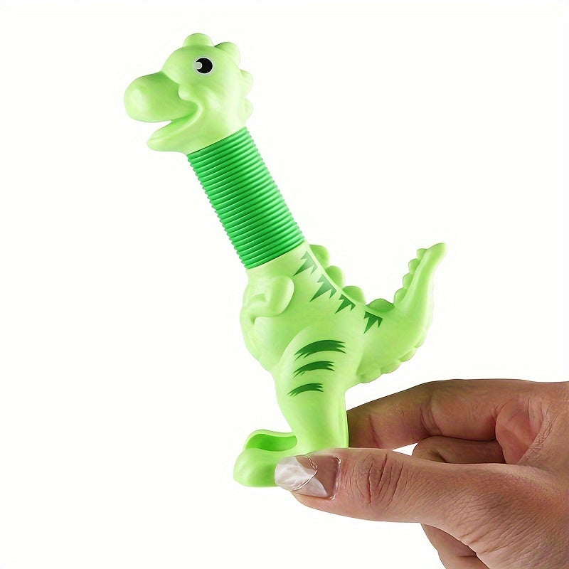 3pcs T Rex Dinosaur Pop Tubes Sensory Toys for Ages 3 8