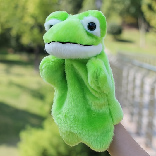 Cartoon Style Reptile Hand Puppets Set