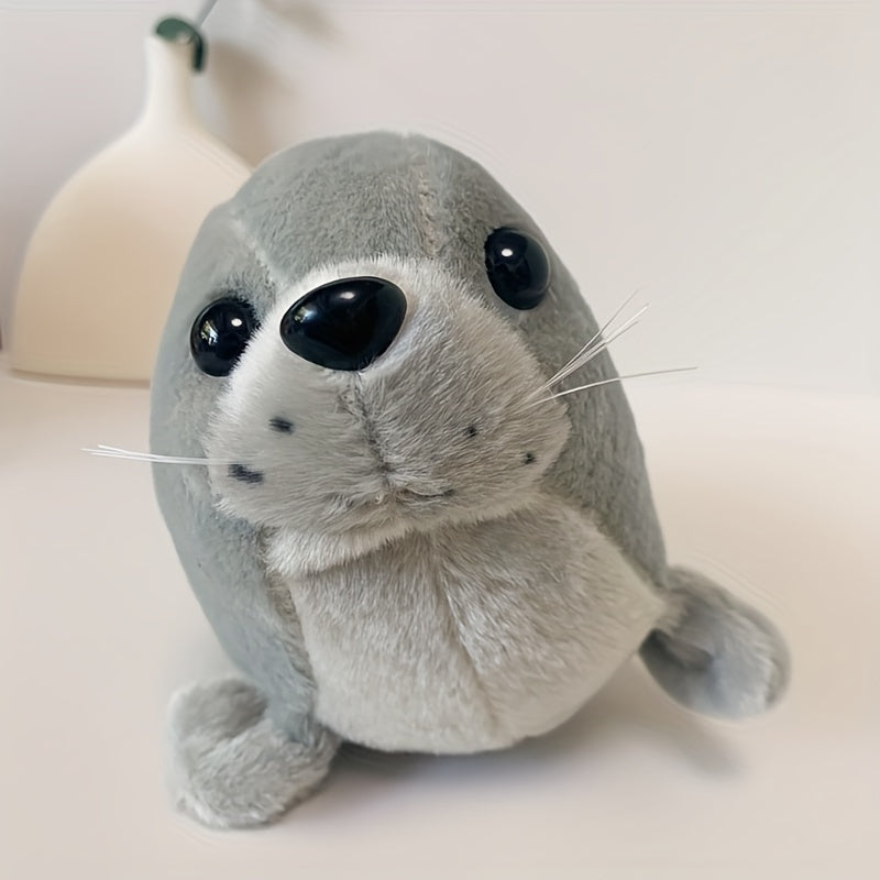 Sea Lion Plush Toy & Pillow - Ideal for Kids' Birthdays & Decor