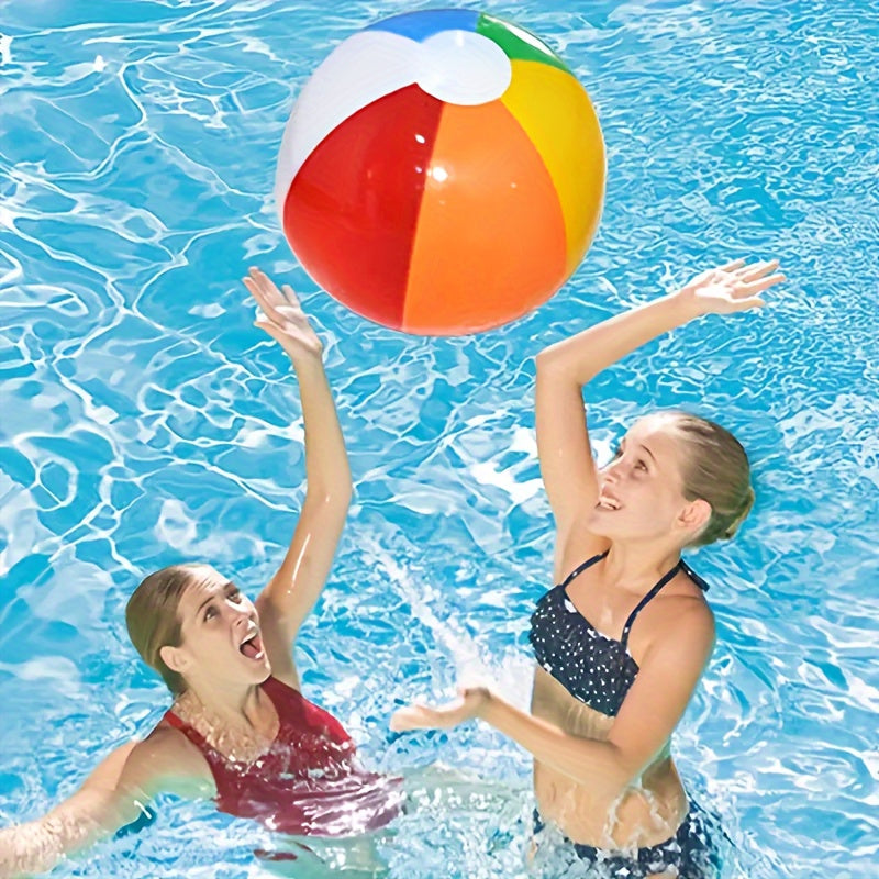 Colorful Inflatable Beach Ball for Boys and Girls