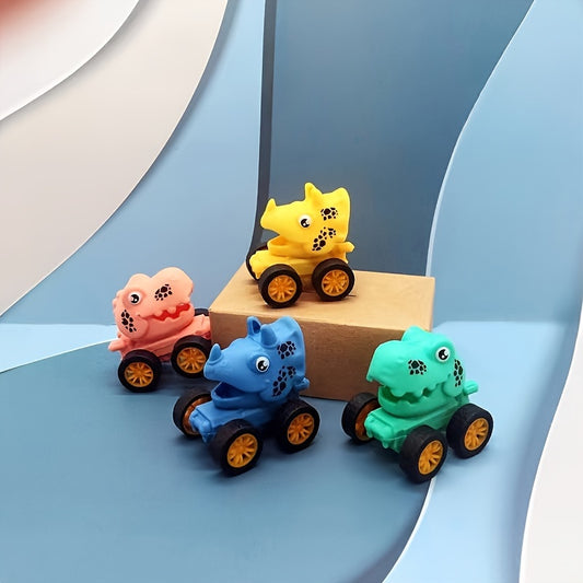 10pcs Mini Dinosaur Pull Back Car Inertial Toys Birthday Party Favors