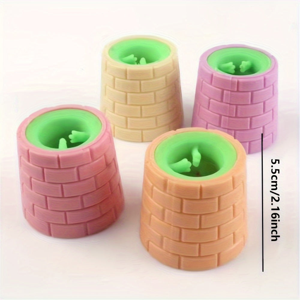 Frog Squeeze Stress Relief Toy for Kids 6-12 Years - Fun & Sensory Fidget