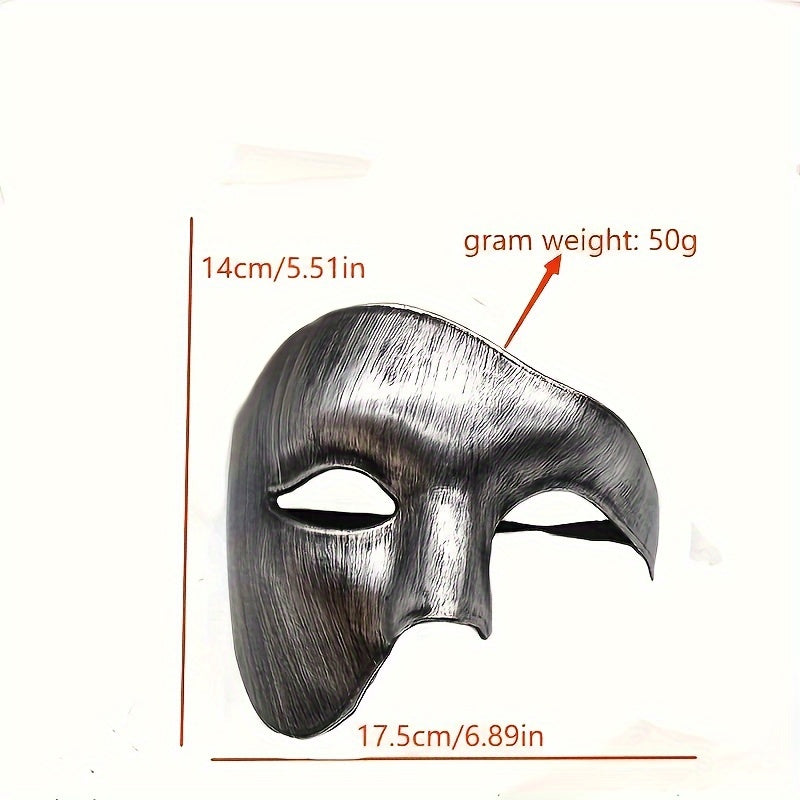 Halloween Venetian Mask Durable Plastic Masquerade Parties