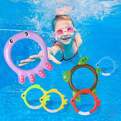 Fast Arrival Diving Swimming Pool Toy - Squid & Turtle - Water Games Trai